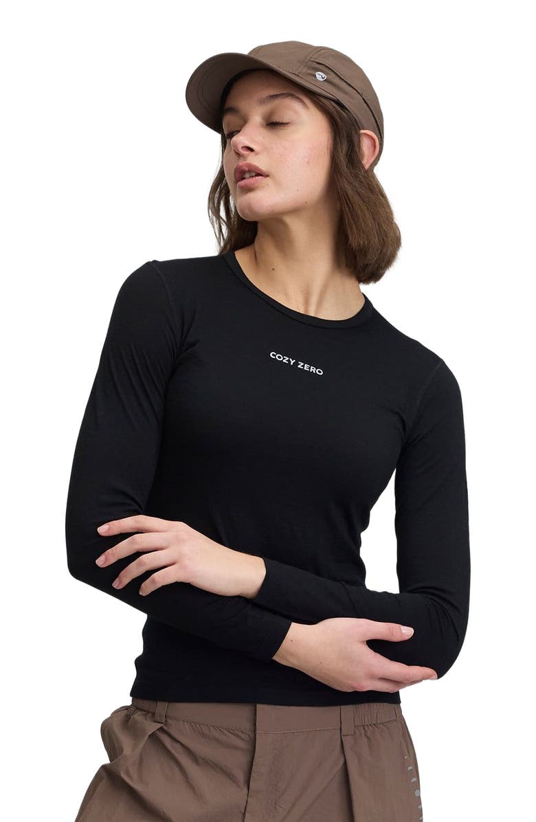 COZY ZERO Women's 100% Merino Lightweight Soft L/S Crew, Alternate, color, 