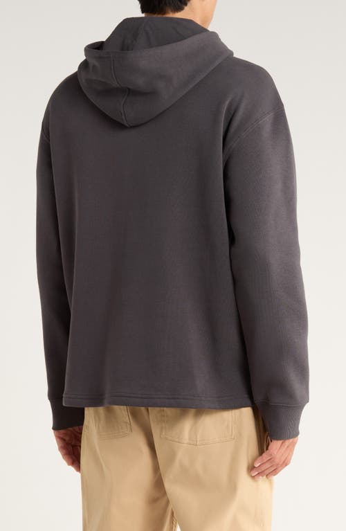 Cat Wwr Crop Logo Graphic Hoodie In Gray