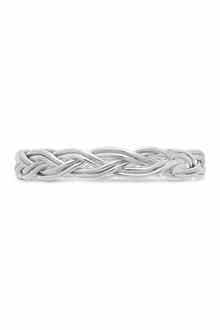 Sterling Silver Woven Ring