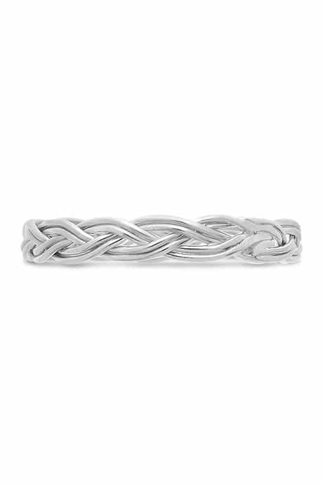 Sterling Silver Woven Ring