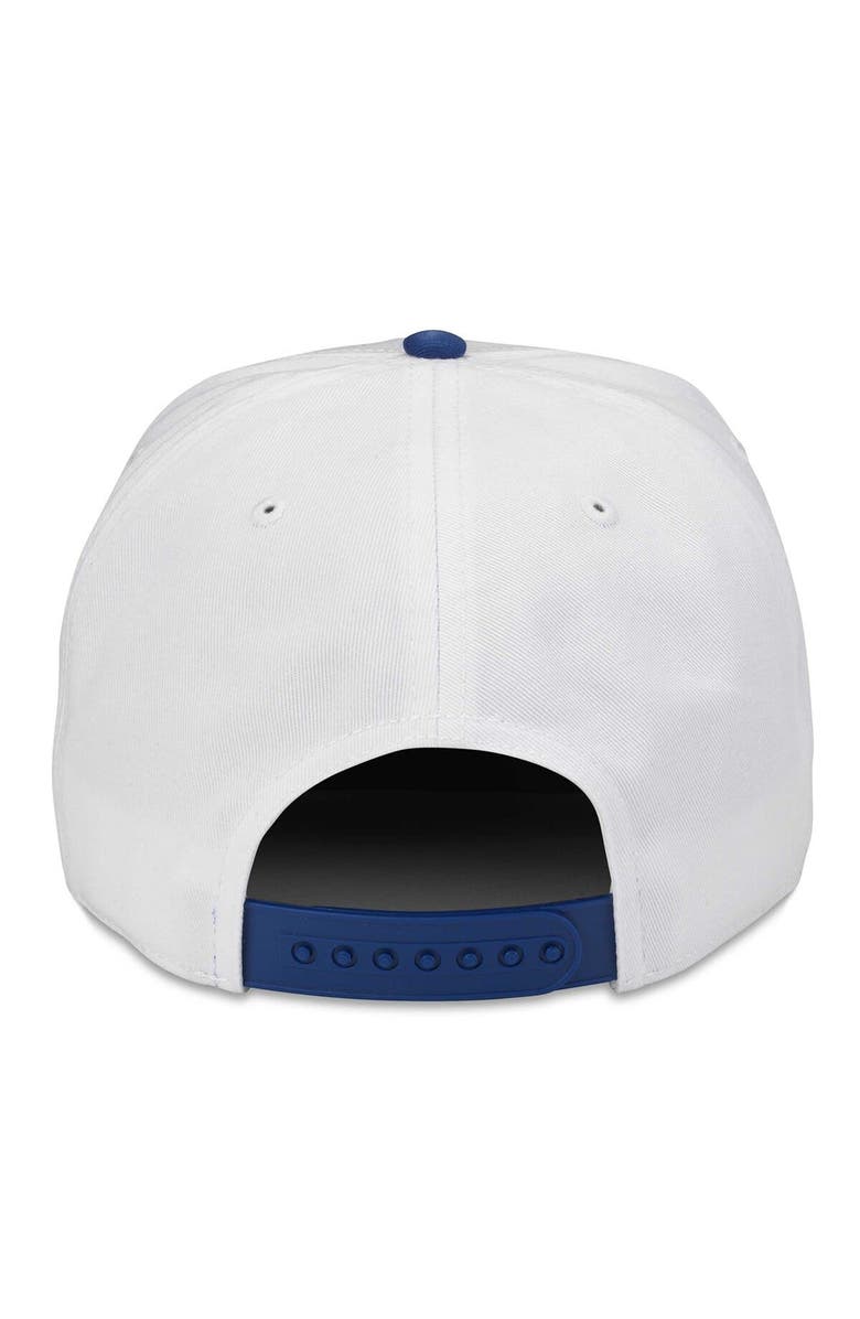 American Needle Men's American Needle White/Blue New York Rangers Roscoe Washed Twill Adjustable Hat, Alternate, color, 