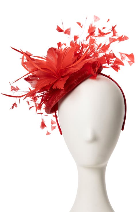 Large Feather Fascinator