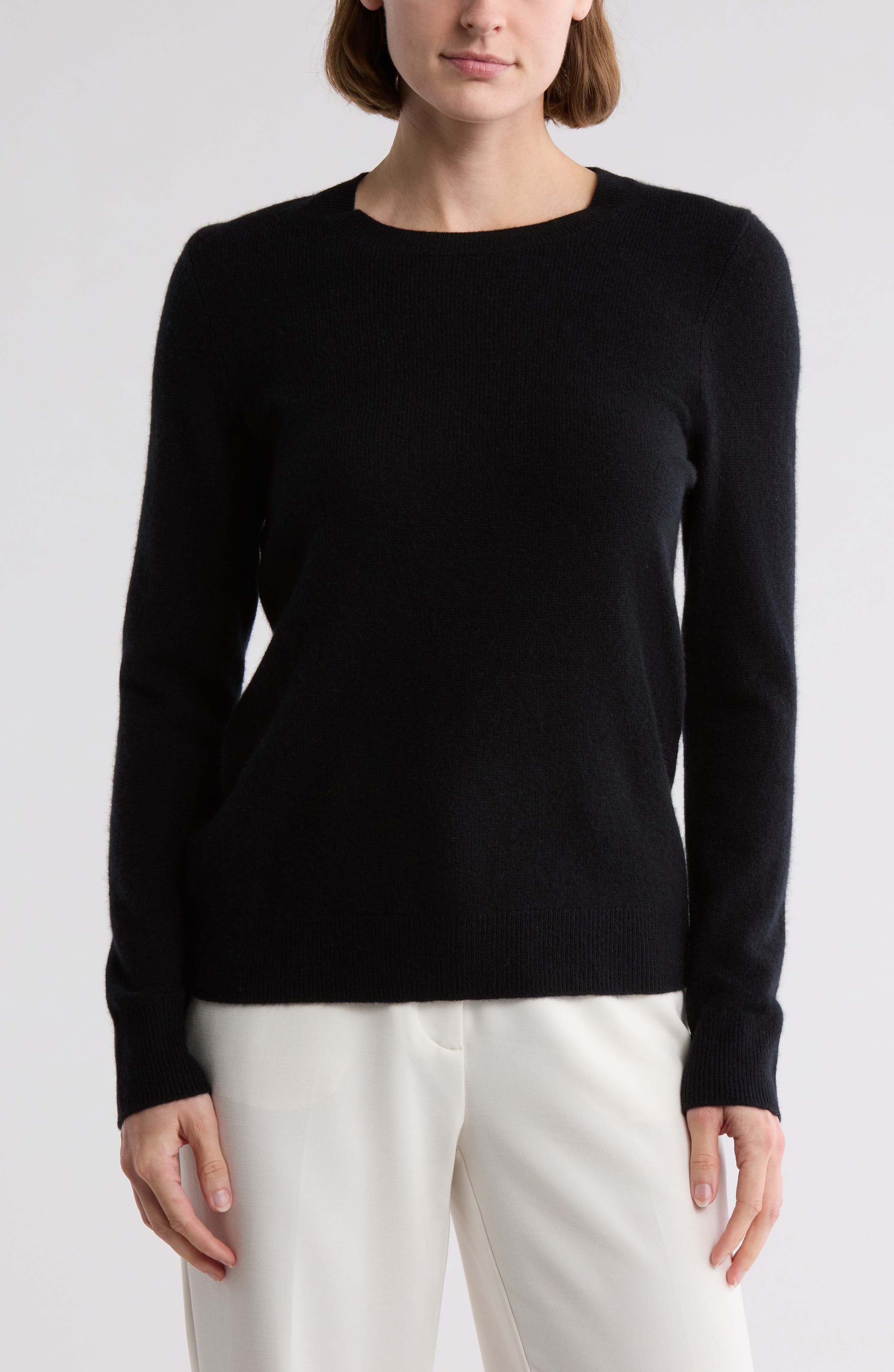 Nordstrom Cashmere Crewneck Sweater