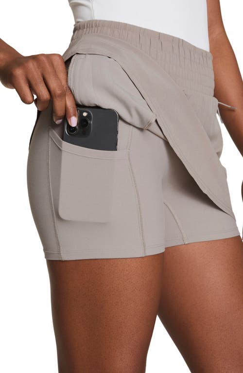 Spanx ® On The Move Skort In Gray