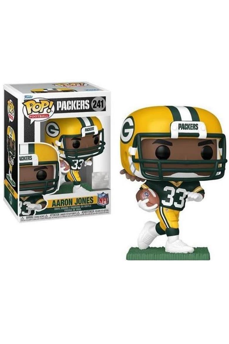 Aaron Jones (Green Bay Packers) NFL Funko Pop! Series 11, Main, color, Multi-Color