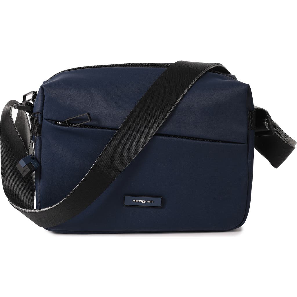 Hedgren Neutron Crossover Messenger Bag In Navy Cosmos