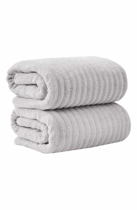 Woven & Weft Combed Cotton 2-Pack Bath Towels