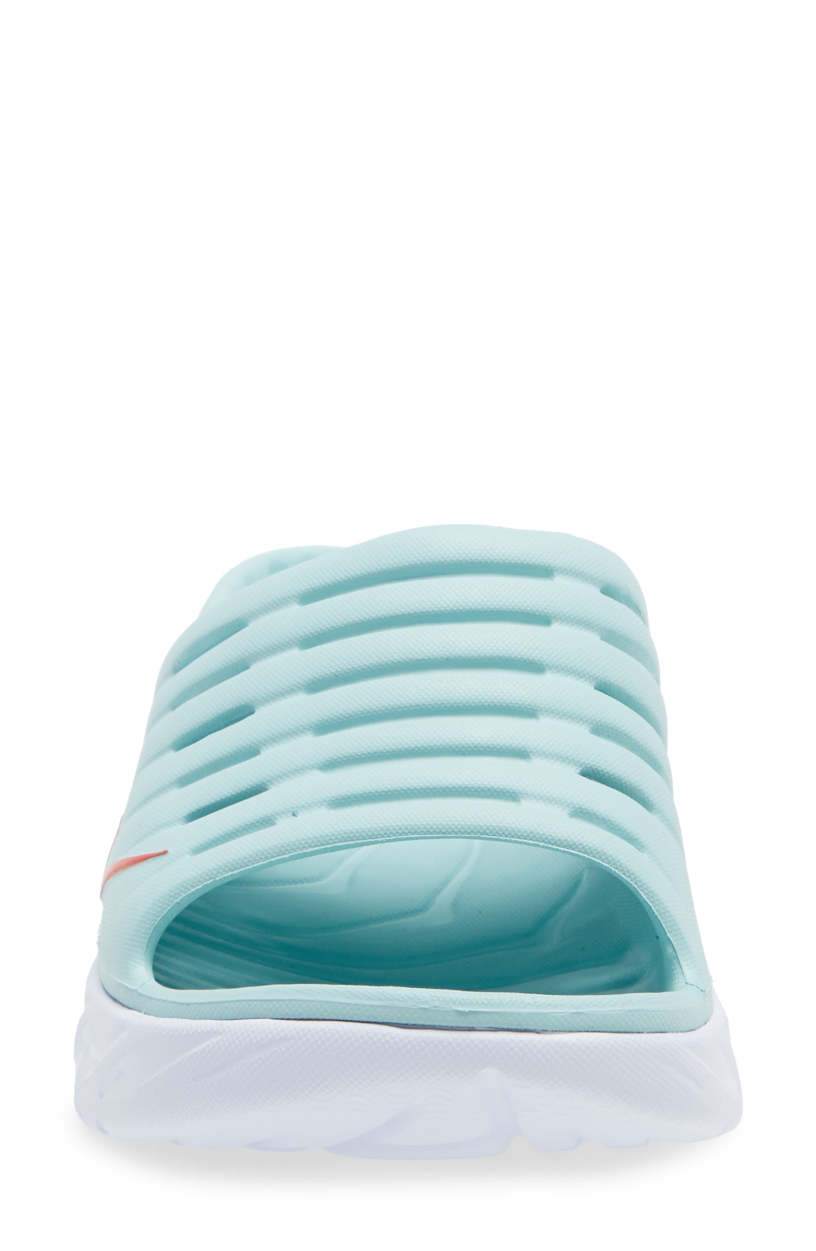 Ora Recovery Sport Slide, Alternate, color, EGGSHELL BLUE/ WHITE