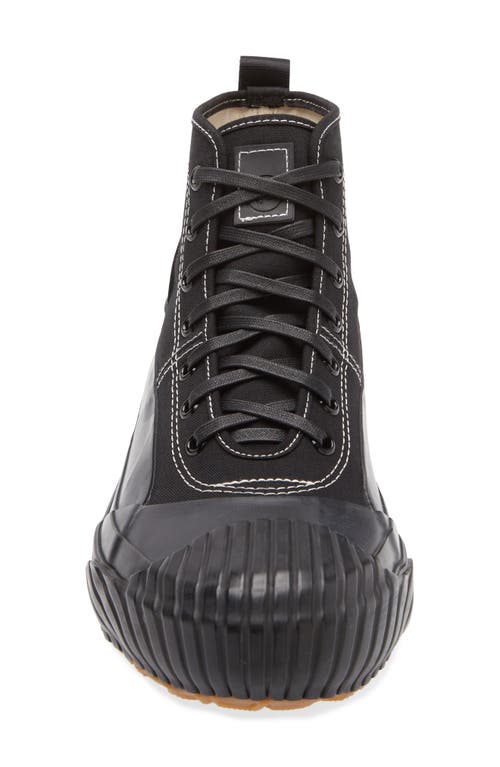 3.1 Phillip Lim Canvas High Top Sneaker In Black