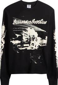 Billionaire Boys Club I Need Space Long Sleeve Cotton Knit Shirt