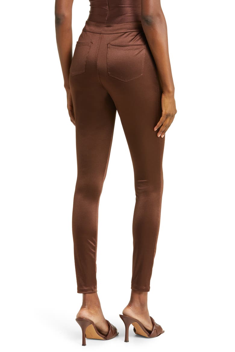 Disco Pants, Alternate, color, COCOA