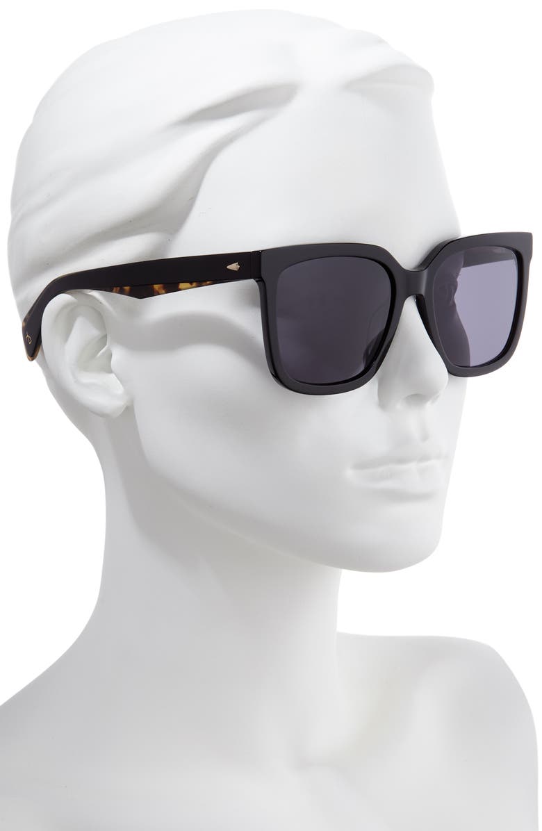 rag & bone 56mm Square Sunglasses, Alternate, color, 