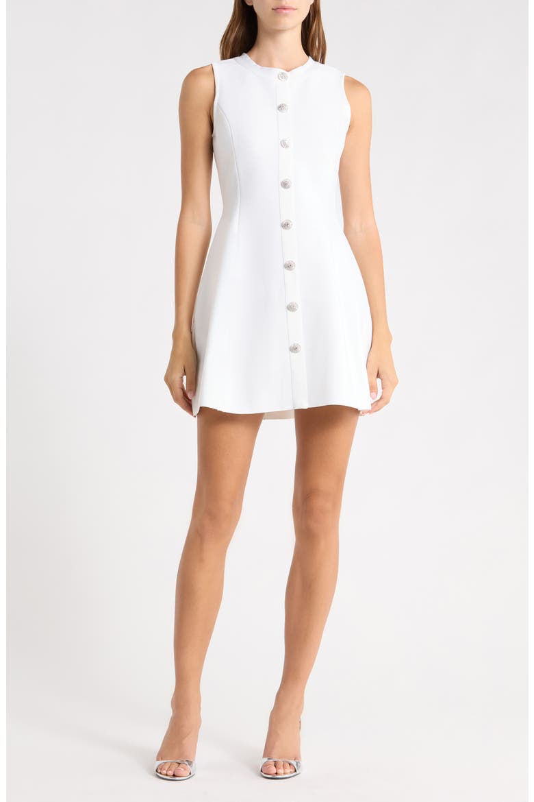 Opline Tulip Minidress, Main, color, WHITE