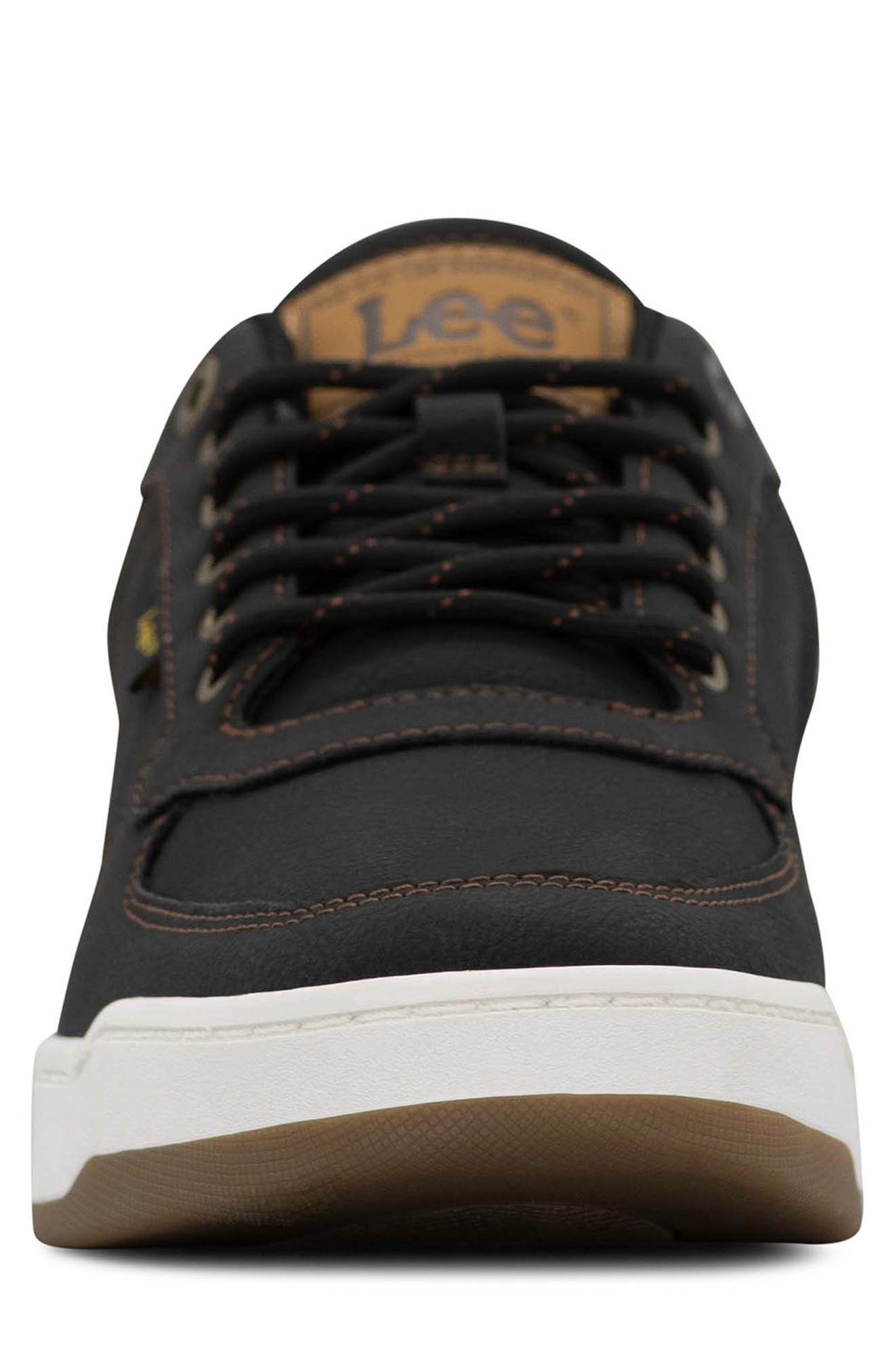 Daybreaker Low Top Sneaker, Alternate, color, BLACK/ BRITISH TAN