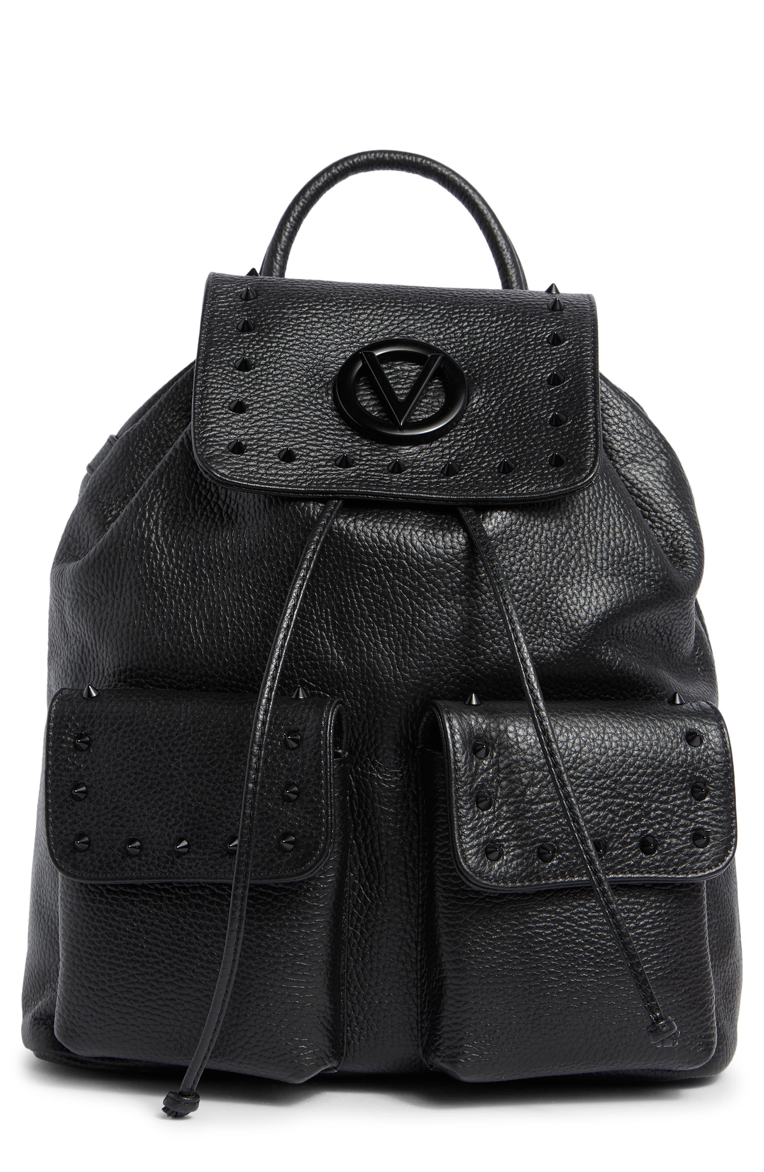 Valentino By Mario Valentino Simeon Preciosa Backpack In Black