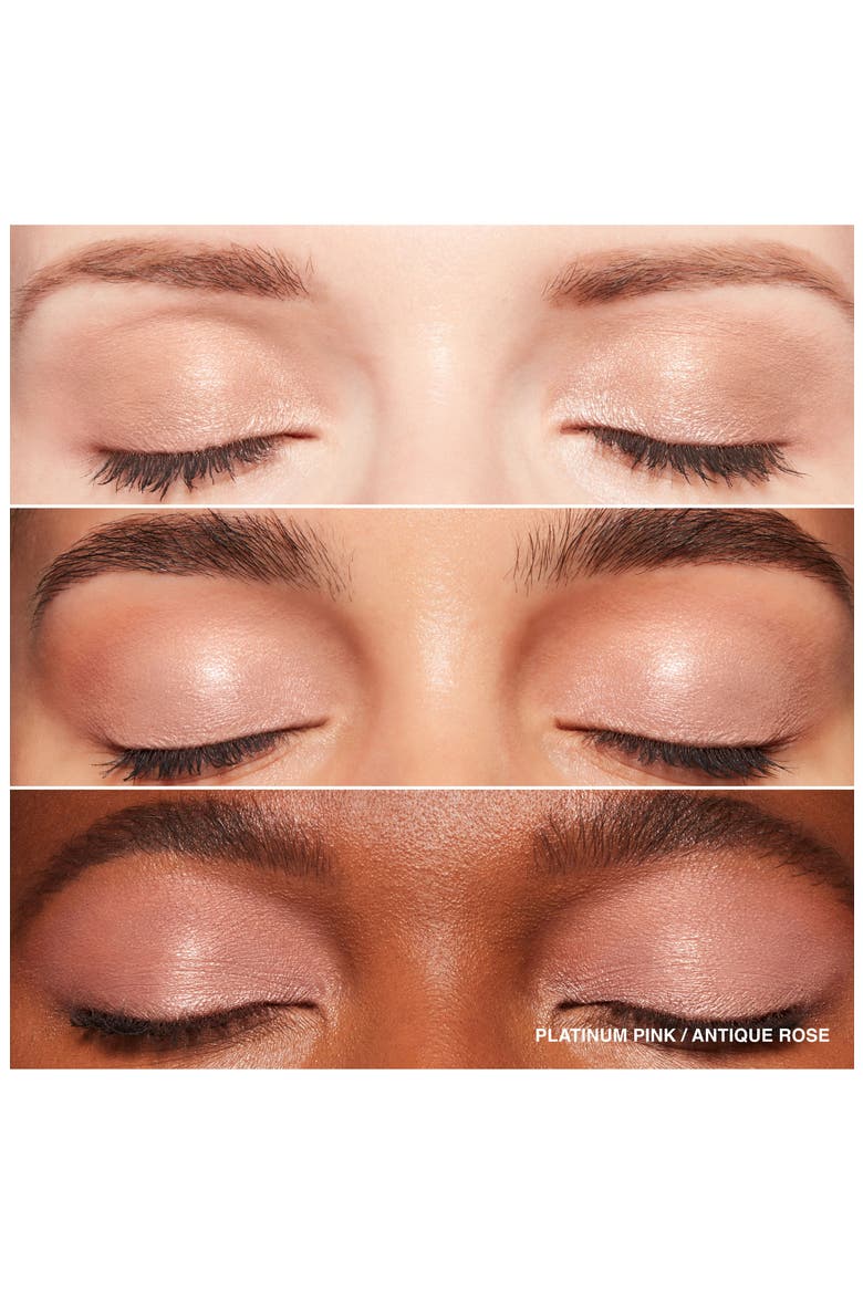 Dual-Ended Long-Wear Cream Eyeshadow Stick, Alternate, color, PLATINUM PINK / ANTIQUE ROSE
