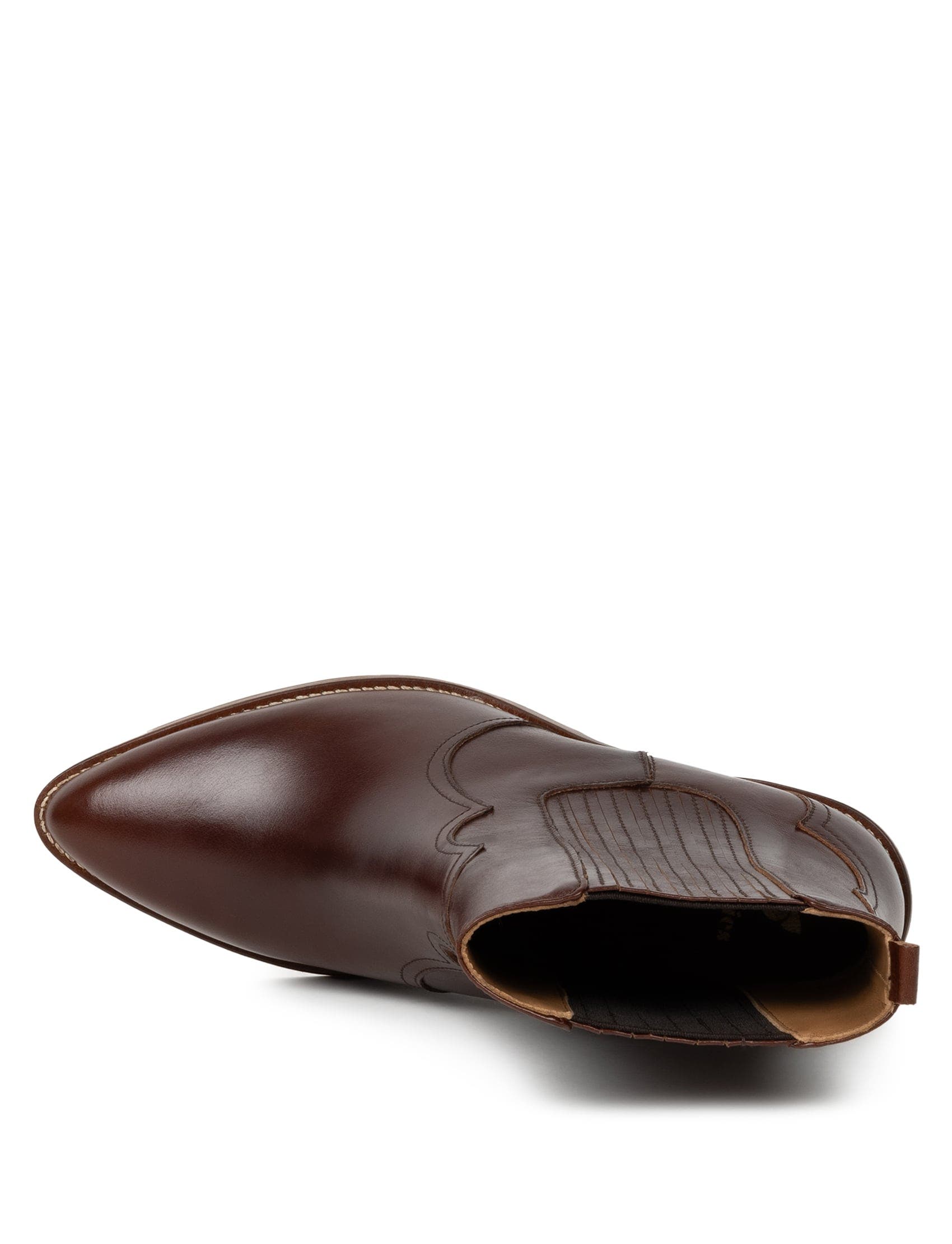 Dakota Flat Boots, Alternate, color, Brownie