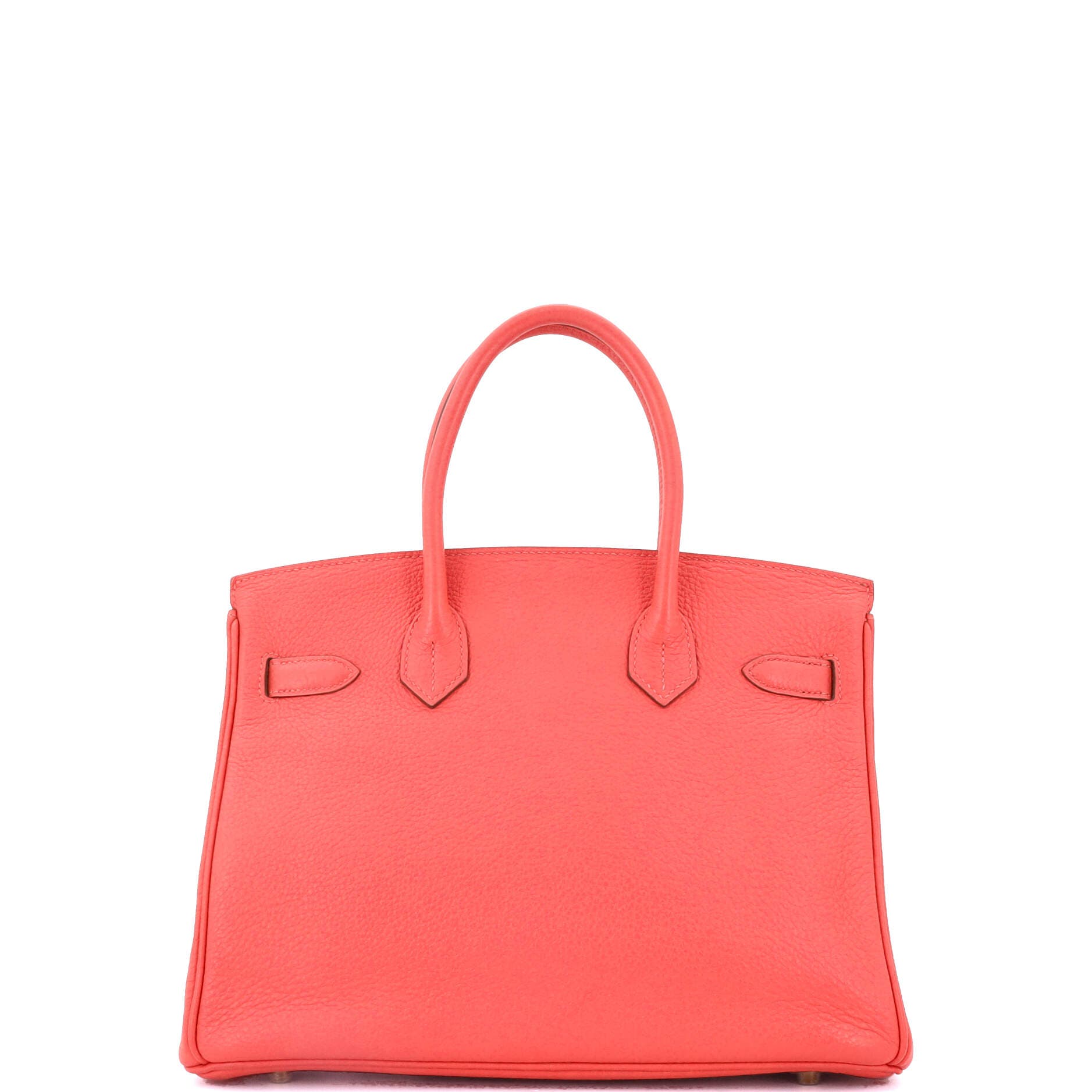 Pre-Owned Hermes Birkin Handbag Pink Clemence with Gold Hardware 30, Alternate, color, Rose Jaipur