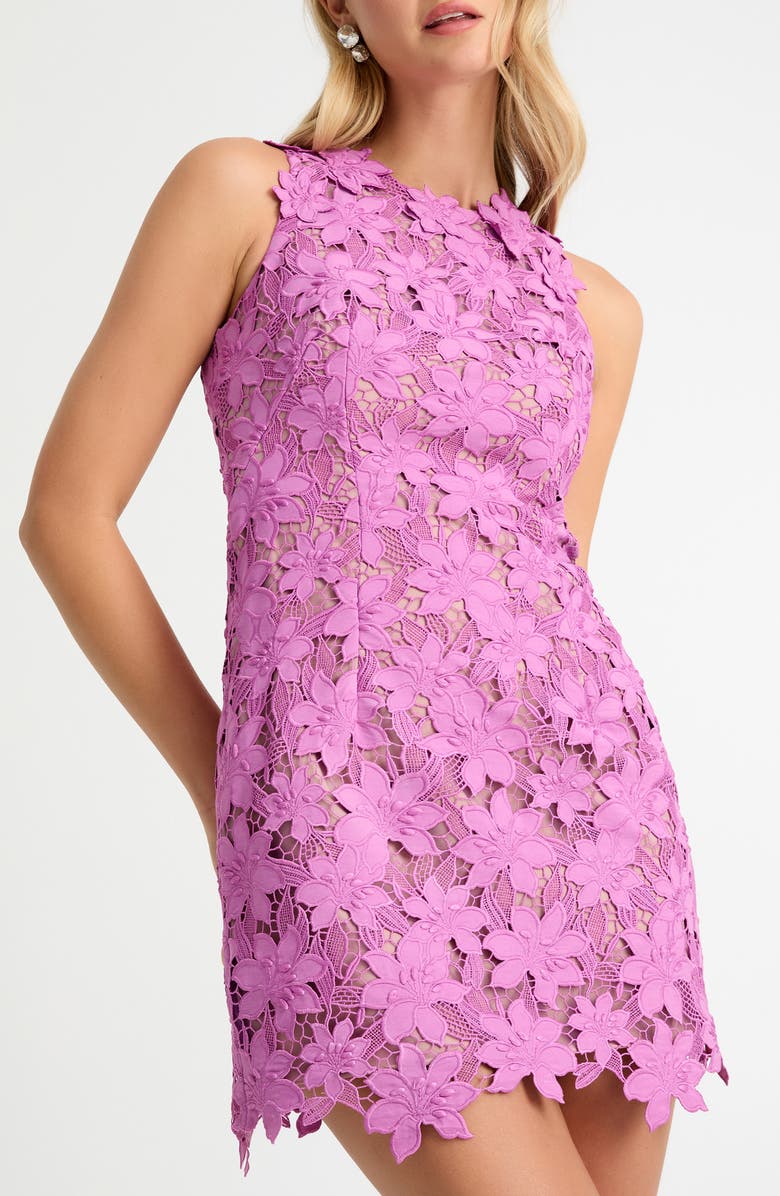 HELSI Rosalie Floral Lace Cocktail Dress, Alternate, color, 