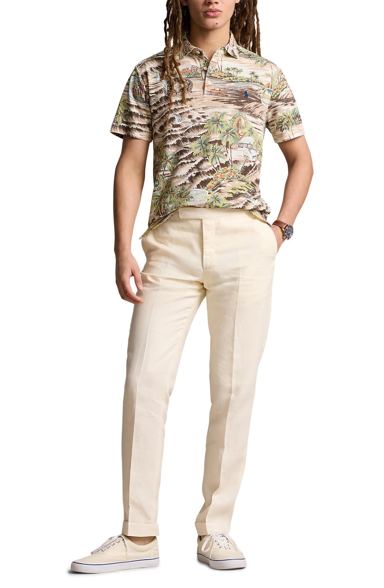 Polo Ralph Lauren 20/1 MESH-SSCSCLSM14-SHORT SLE (Men) | Nordstromrack