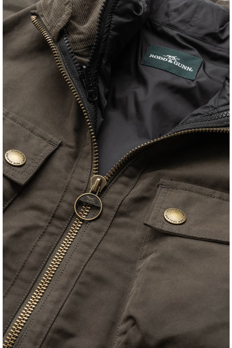 Aberdeen Field Jacket with Removable Interior Liner Jacket, Alternate, color, DEEP OLIVE