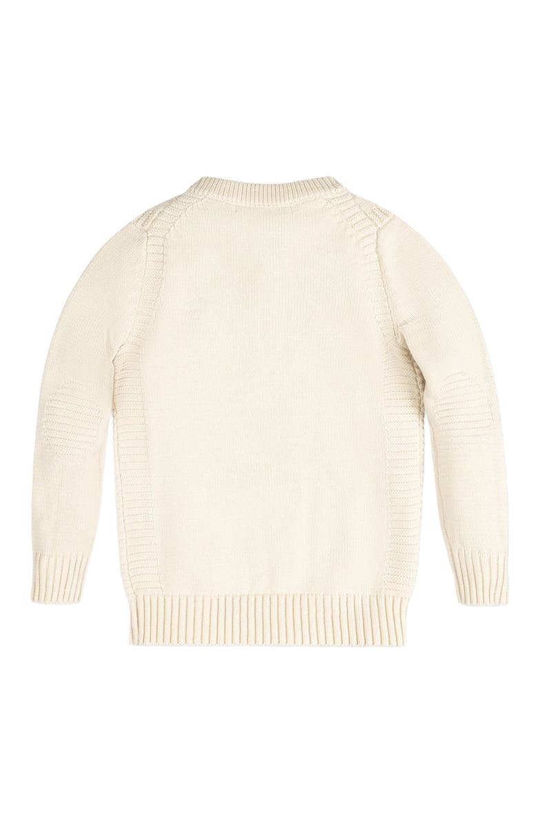 Hope & Henry Baby Boys' Henley Sweater with Rib Details, Infant, Alternate, color, 