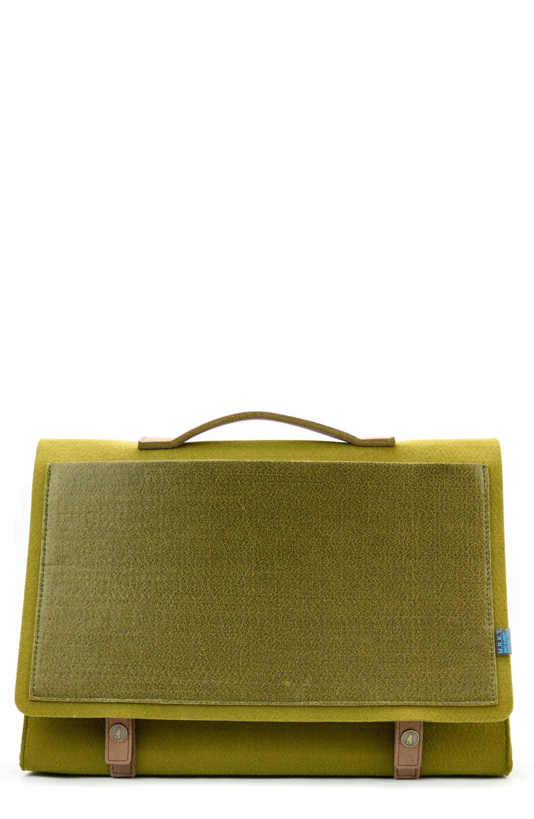 'Mateo' Briefcase, Main, color, OLIVE GREEN