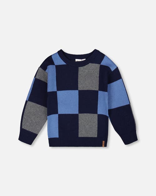 Deux Par Deux Knit Sweater In Multi