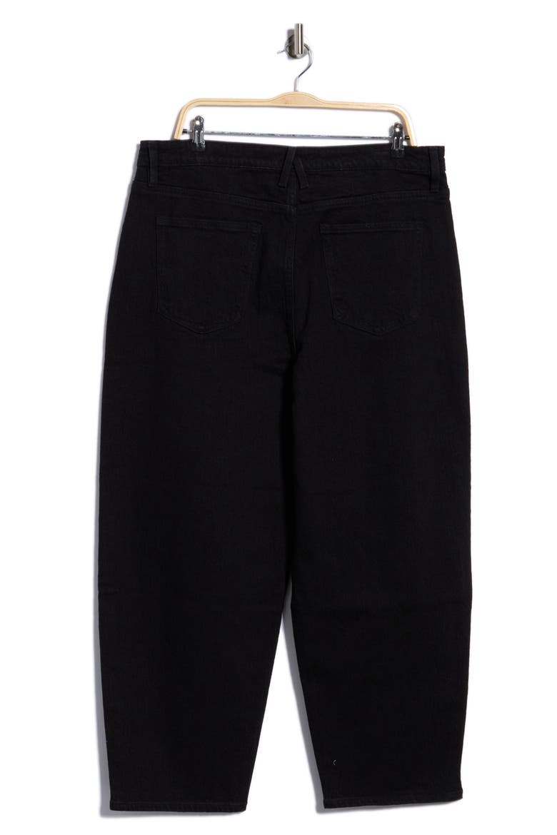Vintage Barrel Ankle Jeans, Alternate, color, BLACK001