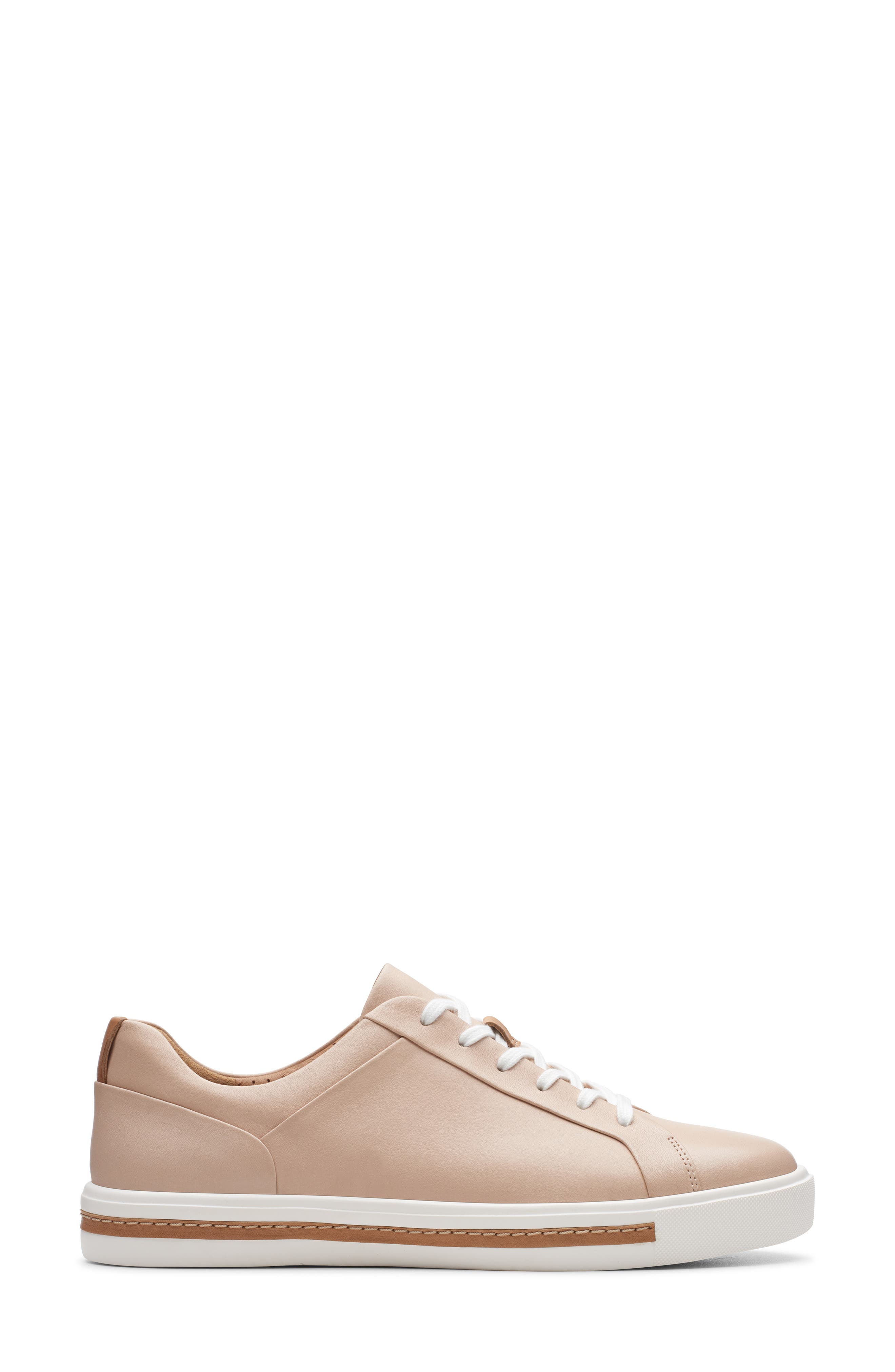 Un Maui Lace Sneaker, Alternate, color, BLUSH LEATHER