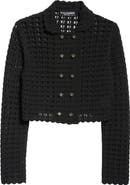 Dolce&Gabbana Virgin Wool Crochet Jacket