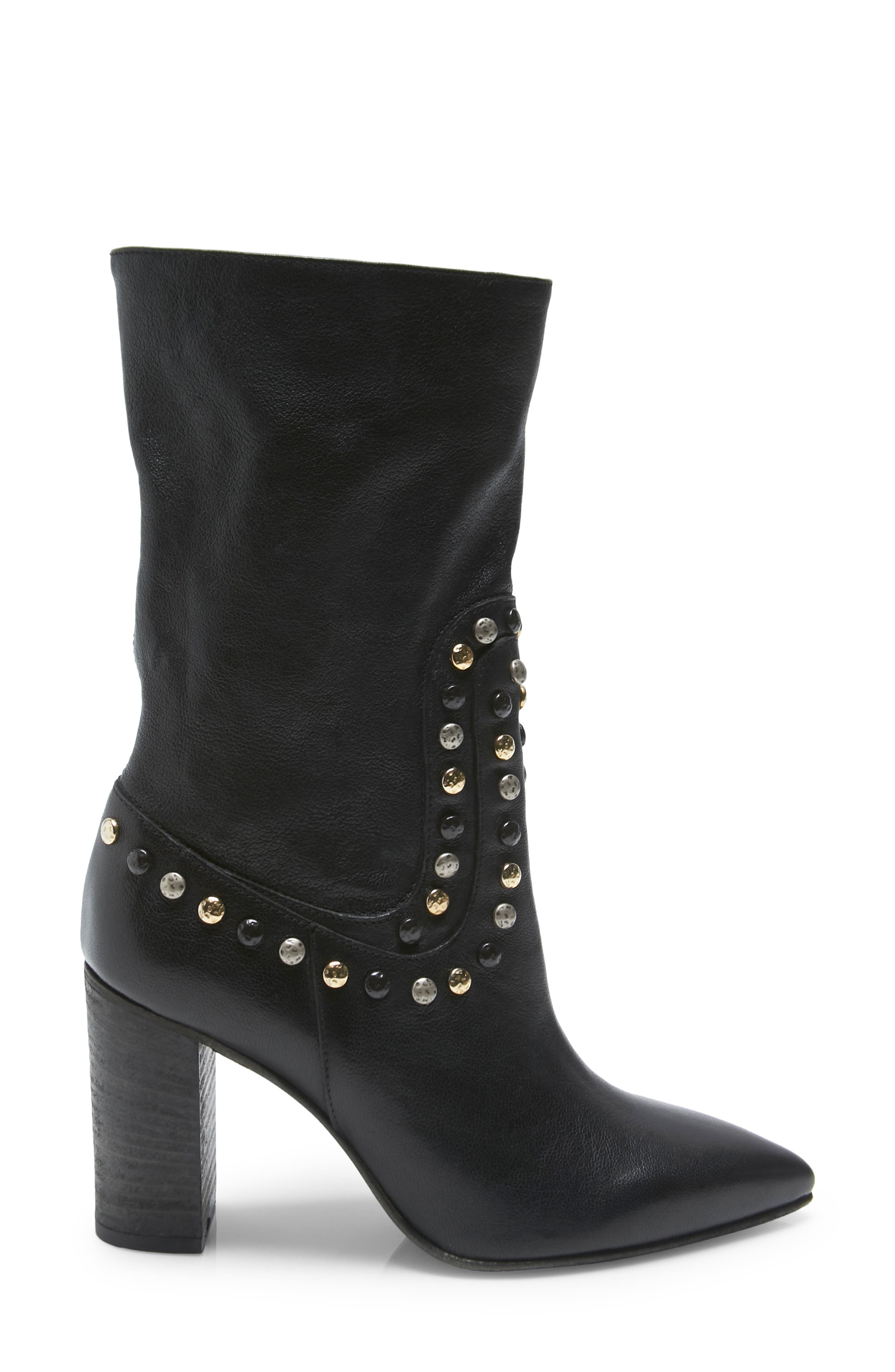 Free People Dakota Studded Western Boot, Alternate, color, 