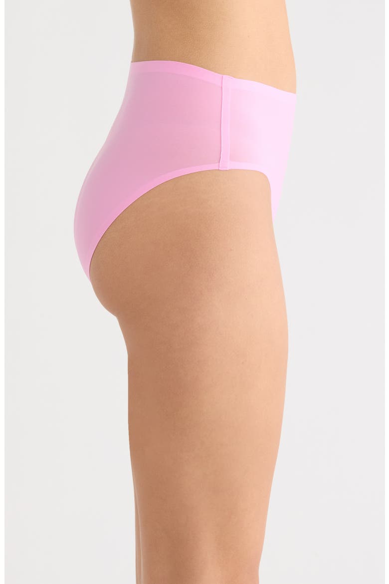 Soft Stretch High Cut Briefs, Alternate, color, PEONY PINK