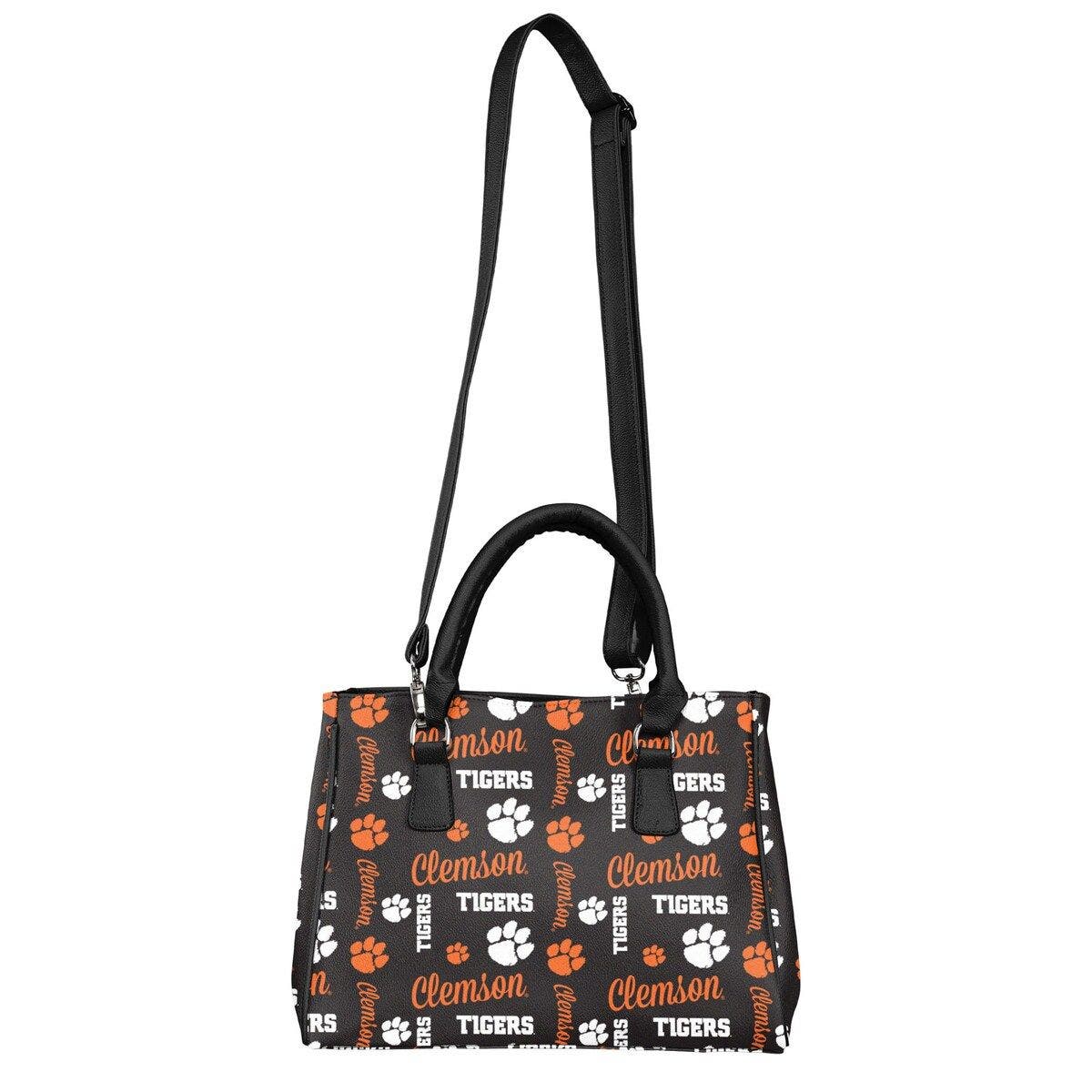 FOCO Clemson Tigers Repeat Brooklyn Tote, Alternate, color, Black