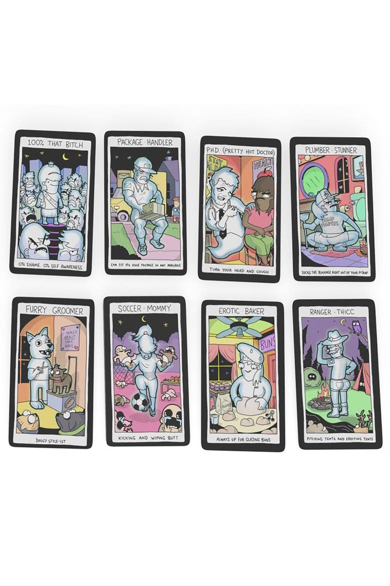 Booty Call Party Card Game, Ages 17+, Alternate, color, Multicolored