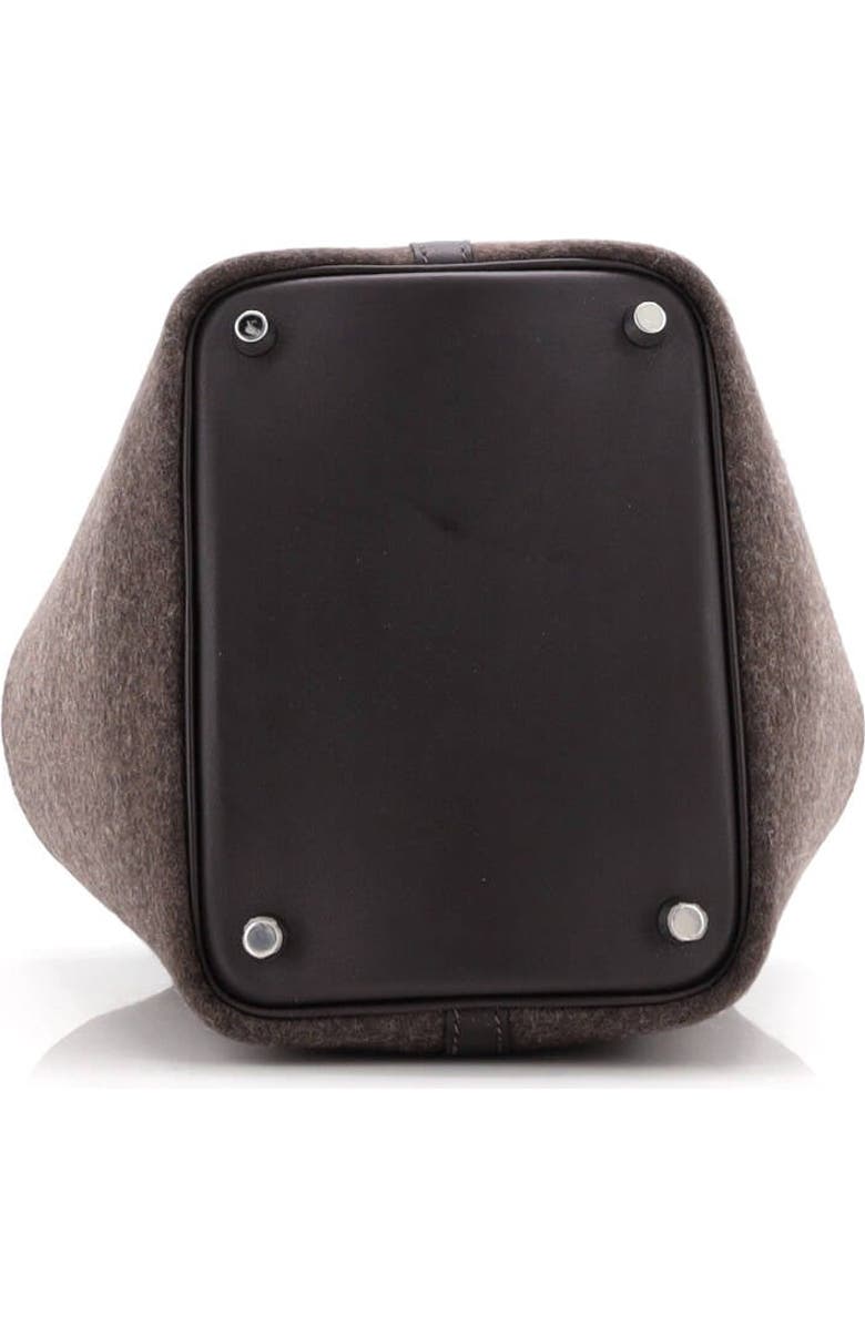 Pre-Owned Hermes Picotin Lock Bag Felt with Leather PM, Alternate, color,
