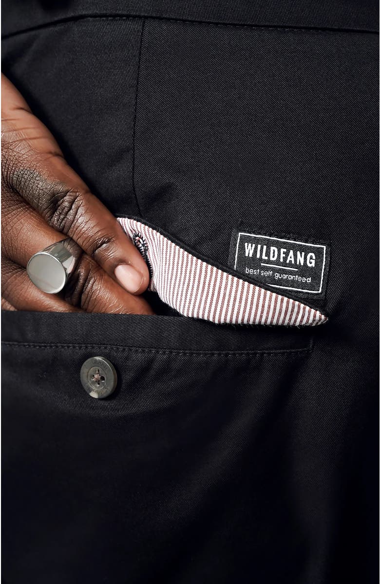 WILDFANG The Essential Trouser, Alternate, color, Black