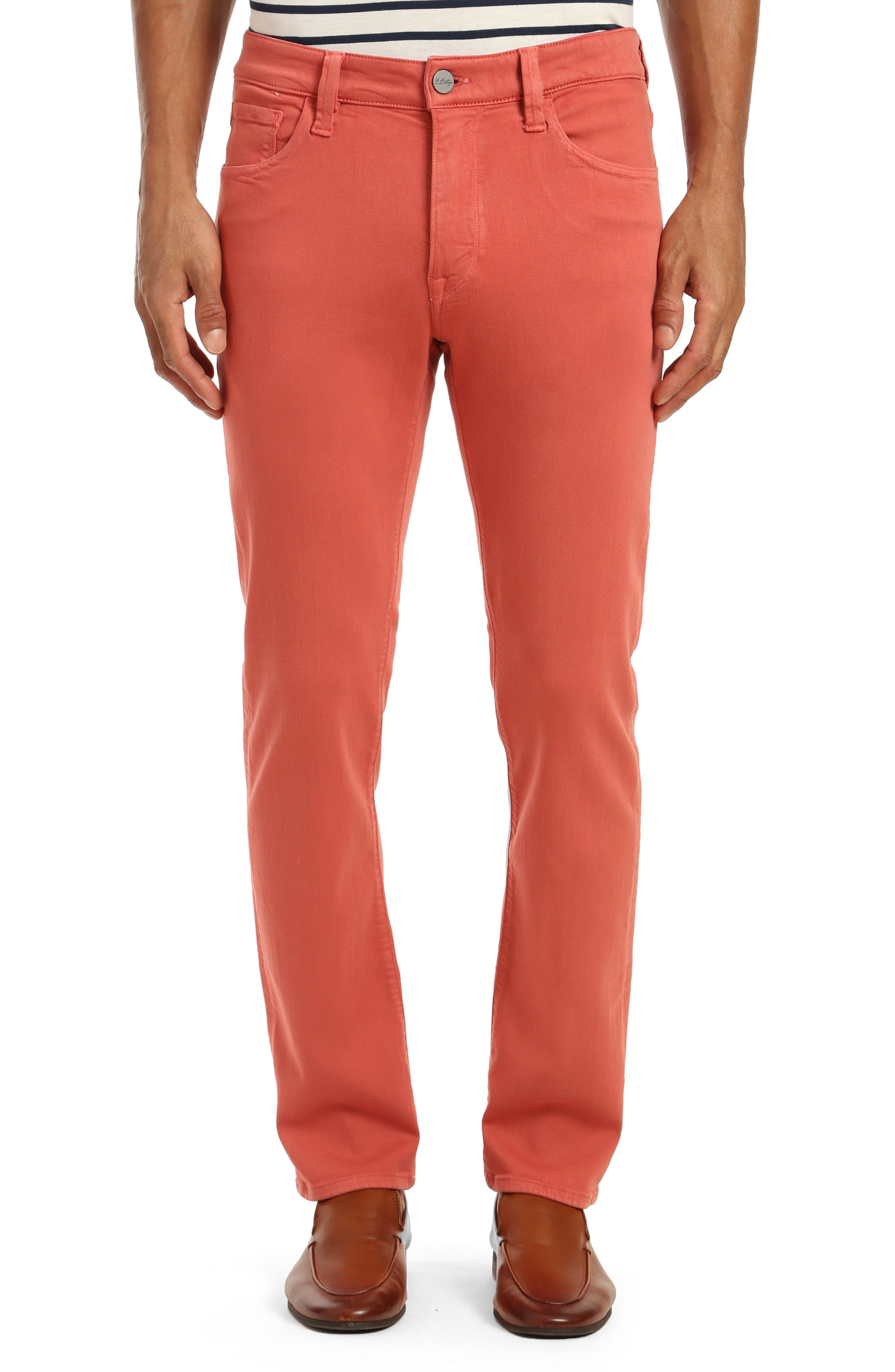 34 Heritage Courage Straight Leg Five Pocket Pants