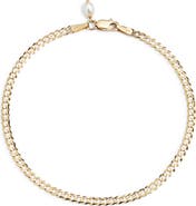 Poppy Finch Curb Chain Bracelet