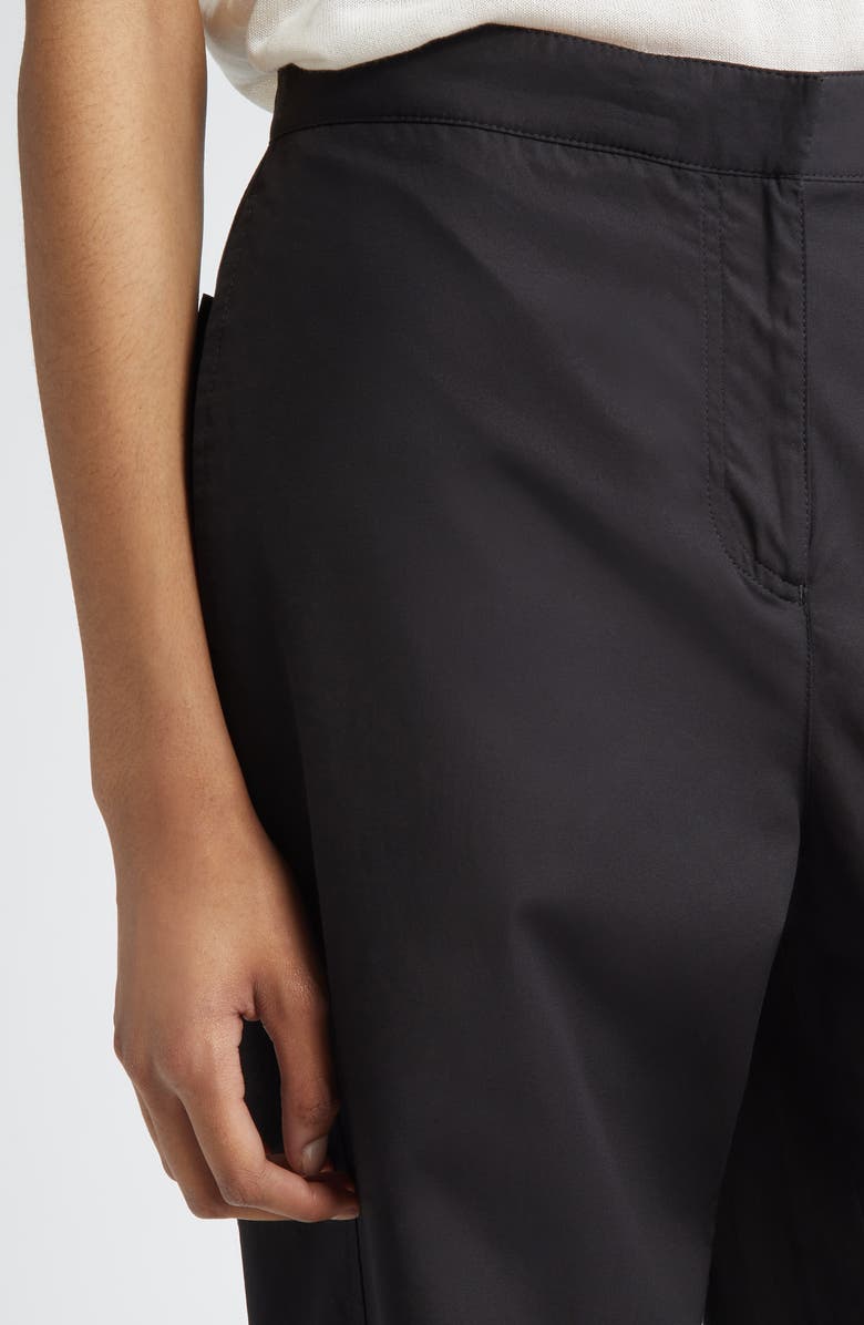 TOTEME Twisted Seam Trousers, Alternate, color, Black