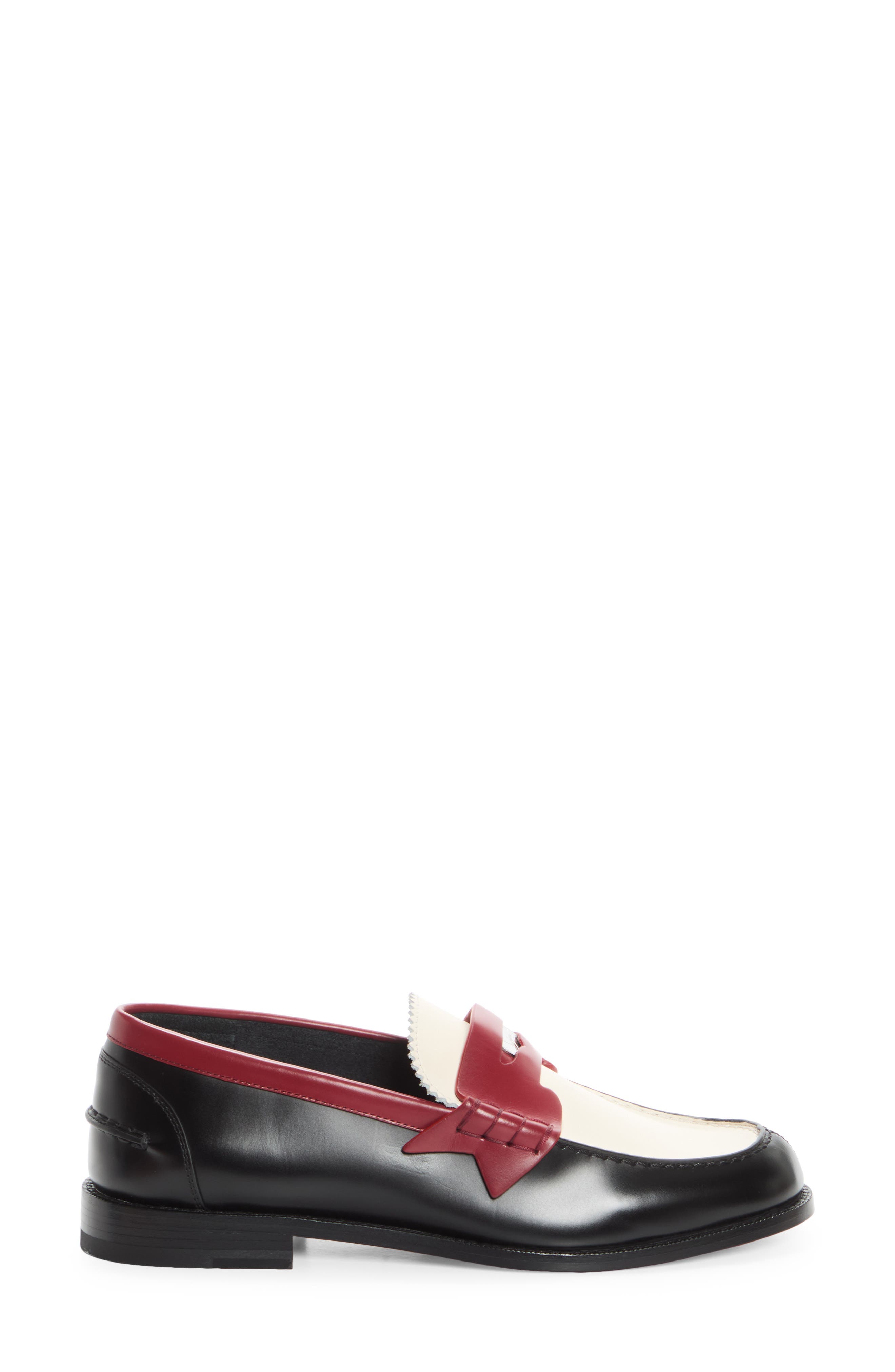 The Plato Leather Loafer, Alternate, color, CM47 VERSION BLACK