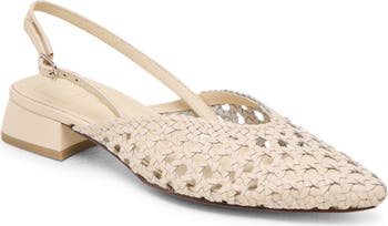 Birdie Pointed Toe Slingback Flat