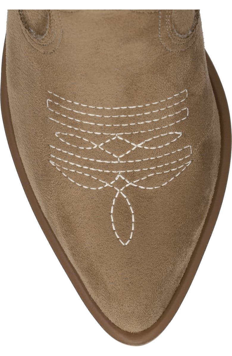 MIA Kyd Western Boot, Alternate, color, Taupe/ Off White