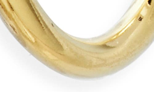 Argento Vivo Endless Hoop Earrings In Gold