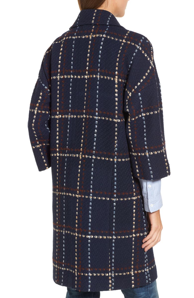 Halogen<sup>®</sup> Plaid Topper, Alternate, color,