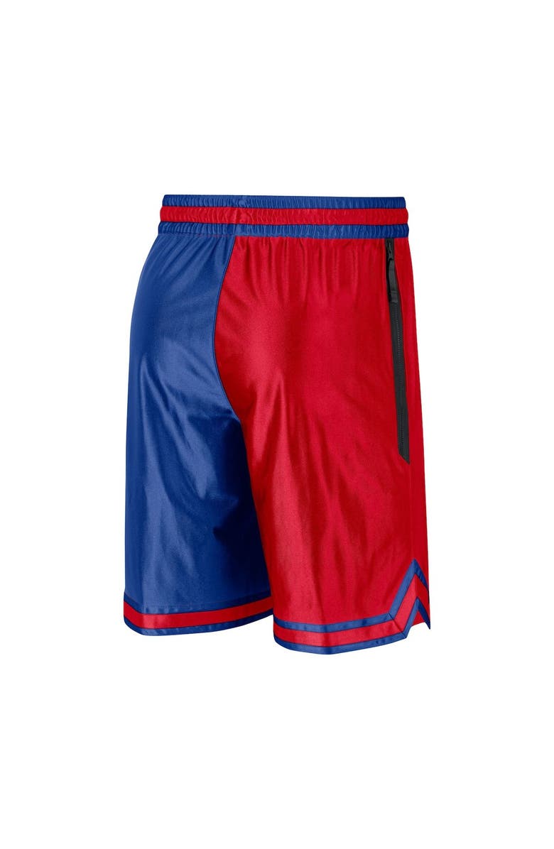 Nike Men's Nike Royal/Red Philadelphia 76ers Courtside Versus Force Split DNA Performance Shorts, Alternate, color, Royal