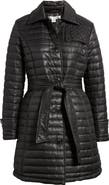 Via Spiga Water Resistant Quilted Trench Coat