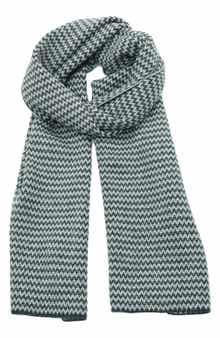 Portolano Zigzag Jacquard Scarf