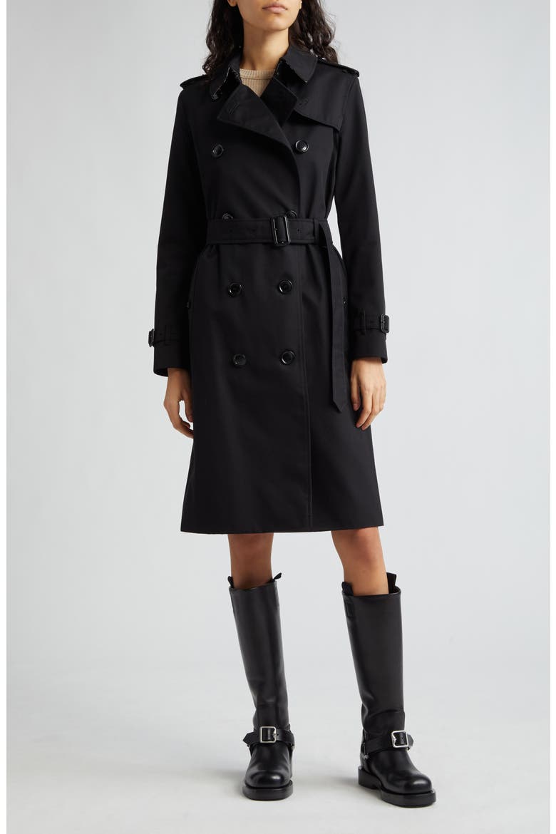 Kensington Heritage Mid Length Trench Coat (Women) | Nordstrom