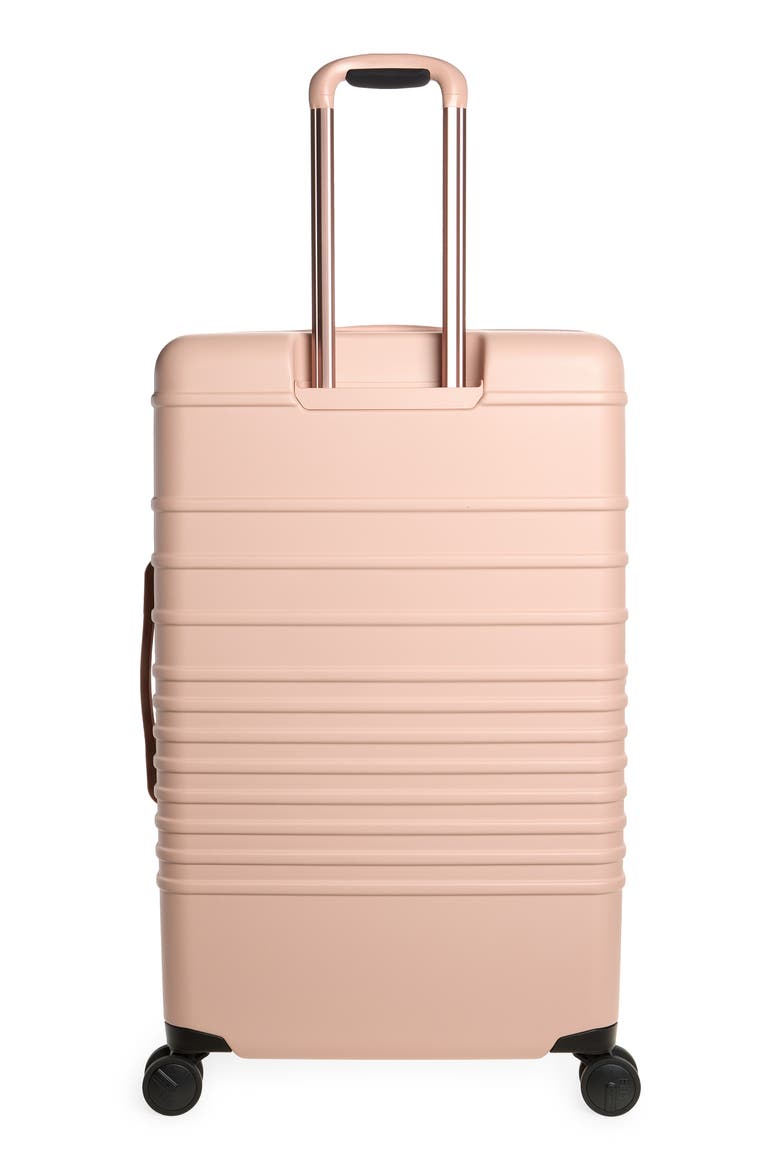 The Large Check-In Hardside Roller Suitcase, Alternate, color, ATLAS PINK